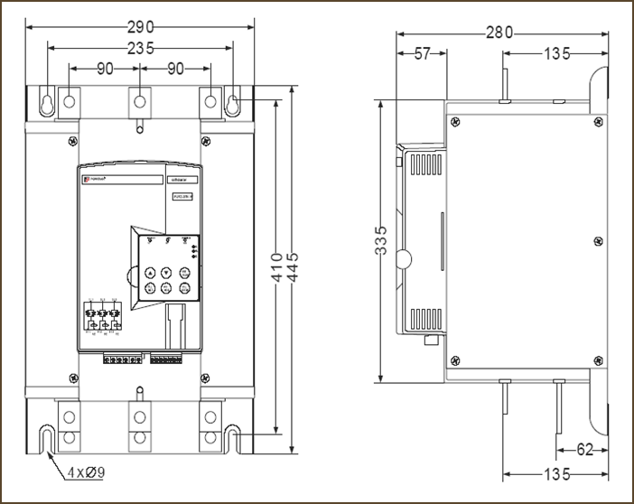 Устройства PRS 250 … PRS 500